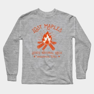 LOST MAPLES STATE NATURAL AREA VANDERPOOL TEXAS Long Sleeve T-Shirt